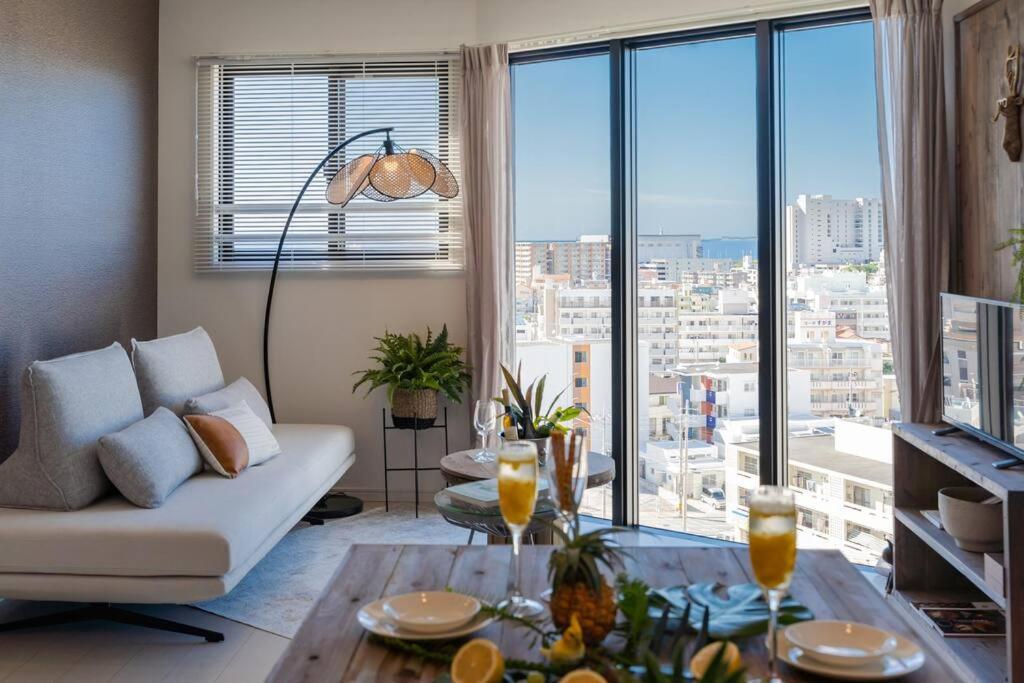The Penthouse Ginowan Apartment Urasoe Bagian luar foto