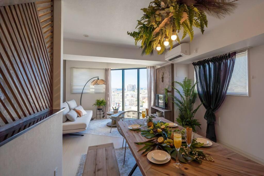 The Penthouse Ginowan Apartment Urasoe Bagian luar foto